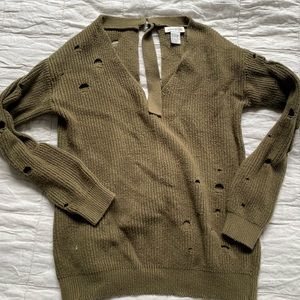 Jamison distressed sweater